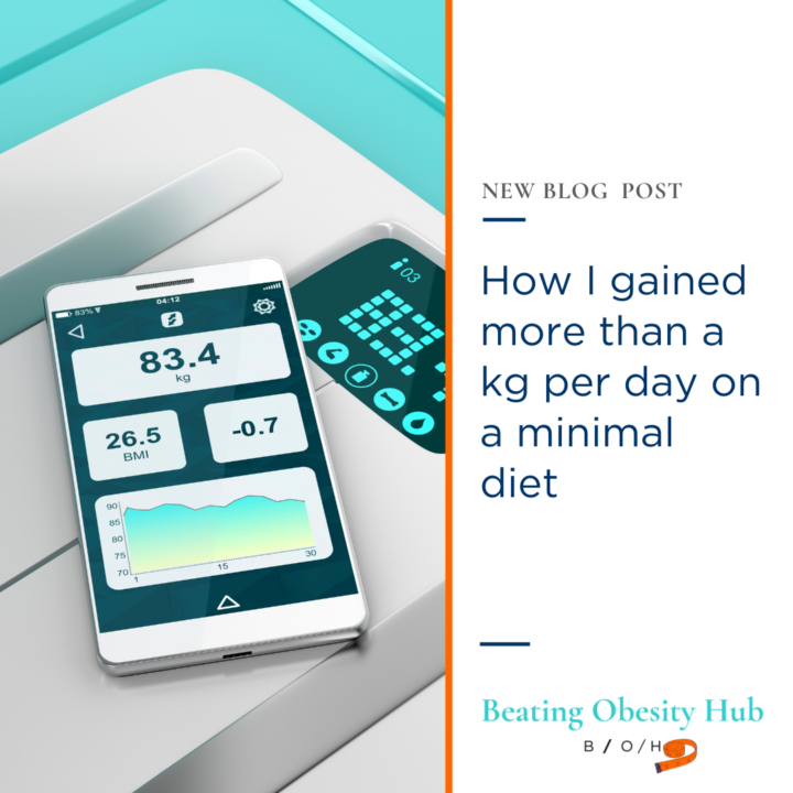 How I Gained More Than a Kilogram Per Day on a Minimal Diet